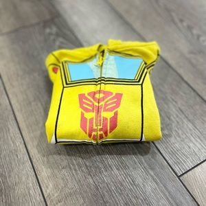 Boys Transformers zip up sweater